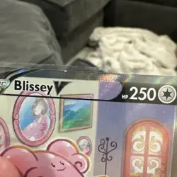 Pokemon TCG Blissey V Full Art Holo Card 183/198 Chilling Reign NM - Image 3