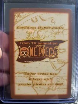 BANDAI One Piece Hyper Battle H19 ZORO CREW SCARCE EARLY CARD - Image 2