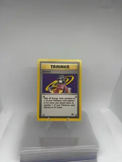 Sabrina - 110/132 - Pokemon Gym Challenge Unlimited Rare Card WOTC NM/LP - Image 1