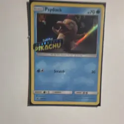 Pokemon Psyduck Detective Pikachu SM199 Stamped Promo Holo Card - Image 1