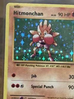 Hitmonchan 62/108 Holo Rare XY Evolutions Pokemon Card NM - Image 2