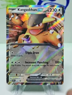 Pokemon Kangaskhan ex SVP 055 Black Star Promo EX Holo English TCG 2023 Card - Image 1