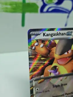 Pokemon Kangaskhan ex SVP 055 Black Star Promo EX Holo English TCG 2023 Card - Image 2