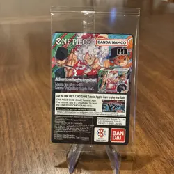 One Piece P-055 Monkey D. Luffy U.S. Voyage College Basketball Promo Card Sealed - Image 2