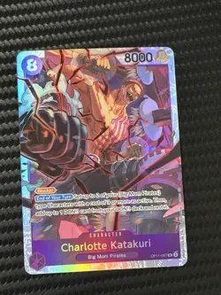 Charlotte Katakuri OP11-067 One Piece Card - OP11 A Fist of Divine Speed SR NM/M - Image 1