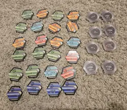 Bakugan Lot Of 26 Figures, 83 Cards, 32 Magnet Tiles, Play Arena, No Duplicates! - Image 5