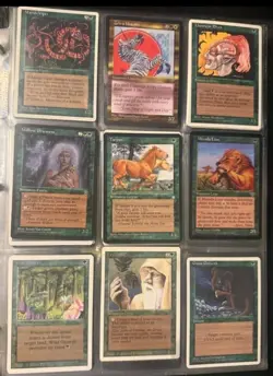 Magic The Gathering Lot Of Vintage Cards Old School MP MTG - Image 2