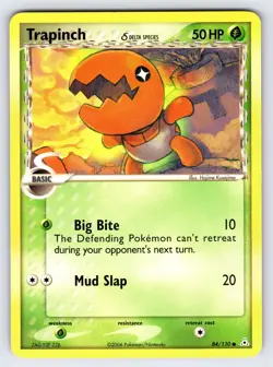 Trapinch Delta Species 84/110 2006 EX Holon Phantoms Pokemon Card TCG - Vlp - Image 1