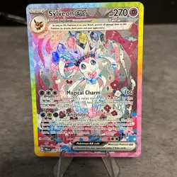 Pokemon TCG Sylveon EX Card Sir 156/131 Prismatic Evolutions - Image 1