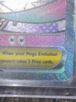 Mega Dragonite EX Full Art Holo Pokemon Card 271/217 ascended heros attack rare. - Image 5