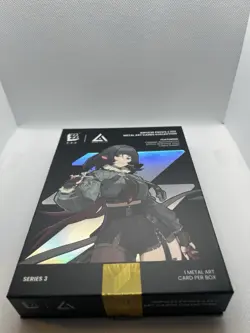 Zenless Zone Zero Jane Doe SILVER Metal Art Card ZZZ Anime Impulse Series 3 - Image 3