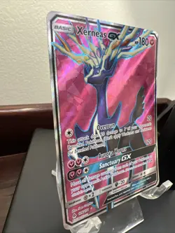 Pokemon Xerneas GX Full Art Ultra Rare Holo 126/131 Sm-Forbidden Light Card - Image 3