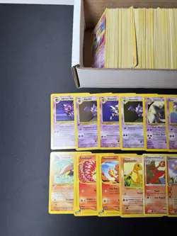 Huge Collection Bulk Lot of 600+ Pokemon Cards Mixed WOTC-XY Vintage HP-DAMAGED - Image 2