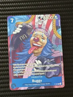 Buggy P-084 Promo Card | One Piece TCG: Blue Buggy English — NM - Image 1