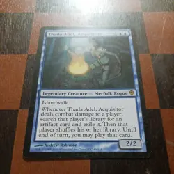 Mtg Thada Adel, Acquisitor LP/NM Worldwake Rare Commander Legendary Magic Card - Image 2