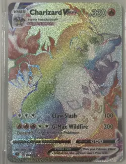 🔥 BGS 10 PRISTINE Charizard VMAX 074/073 BLACK LABEL RAINBOW Pokemon Card 🔥 - Image 3