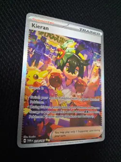 Pokemon Card Kieran Twilight Masquerade 218/167 Special Illustration Rare Full - Image 1