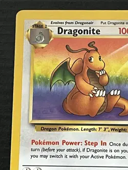 Pokemon TCG Dragonite Fossil 19/62 Non-Holo Unlimited Rare Card - Image 2