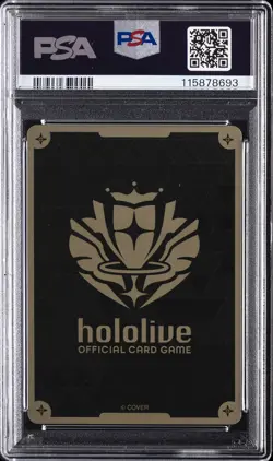 2025 HOLOLIVE OFFICIAL CARD GAME JPN BASIC PR PACK VOL.3 KUREIJI OLLIE PSA 9 - Image 2