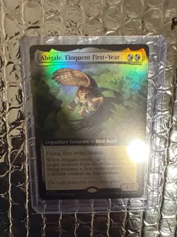 Abigale, Eloquent First-Year (Extended Art) Lorwyn Eclipsed Foil - Image 1