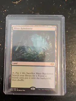 Magic the Gathering Misty Rainforest Modern Horizons 2 - Image 1