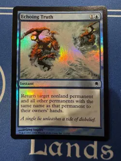 Echoing Truth Darksteel Foil - Image 2