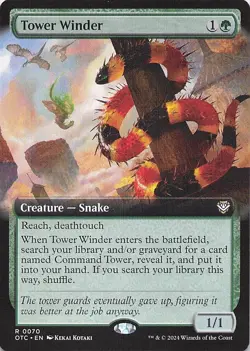 Tower Winder (Extended Art) Commander: Outlaws of Thunder Junction Regular - Image 1