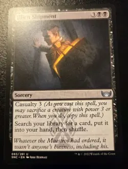 Illicit Shipment 083/281 Uncommon Streets Of New Capenna Magic: The Gathering - Image 1
