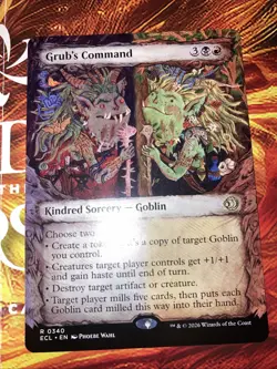 Grub's Command (Showcase) Lorwyn Eclipsed Regular - Image 1
