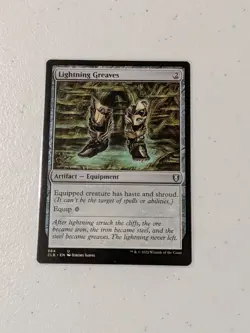 MTG Lightning Greaves - Commander Legends: Battle for Baldur's Gate NM - Image 1