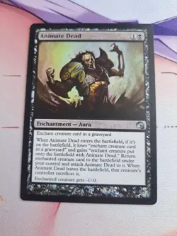 MTG: Animate Dead (Foil): Premium Deck Series: Graveborn (LP) - Image 1