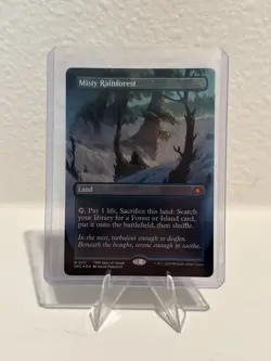 Magic The Gathering Misty Rainforest Special Guests Borderless Foil Mythic Rare - Image 1