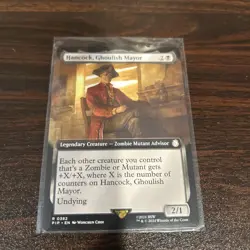 Hancock, Ghoulish Mayor (Extended Art) Universes Beyond: Fallout - Image 1