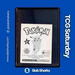 1999 MERLIN POKEMON STICKER #231 BLASTOISE - Image 2