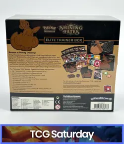 POKEMON TCG SHINING FATES SEALED ELITE TRAINER BOX ETB - Image 2