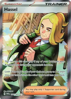 POKEMON Hassel #205/167 Holofoil SV06: Twilight Masquerade NM - Image 1
