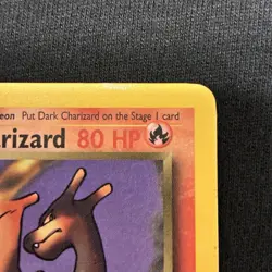 Pokemon TCG Dark Charizard 21/82 Base Set Non-Holo Rare Card LP - Image 3