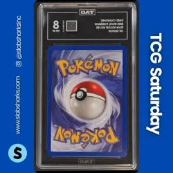 2000 POKEMON TEAM ROCKET FIRST EDITION #21/82 DARK CHARIZARD NON HOLO TAG 8 - Image 2