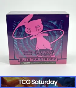 POKEMON TCG SWORD & SHIELD FUSION STRIKE SEALED ELITE TRAINER BOX - Image 1