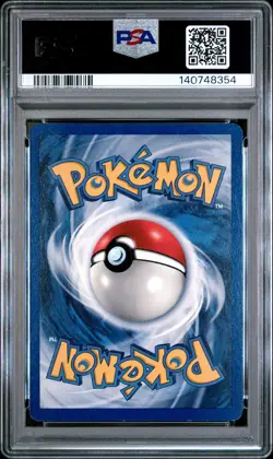 1999 POKEMON BASE SET SHADOWLESS RED CHEEKS #58 PIKACHU PSA 7 - Image 2