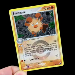 Primeape 28/112 EX FireRed LeafGreen RARE REVERSE HOLO Pokemon Card 2004 LP-NM - Image 4
