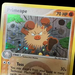 Primeape 28/112 EX FireRed LeafGreen RARE REVERSE HOLO Pokemon Card 2004 LP-NM - Image 5