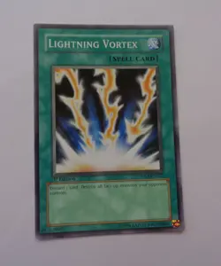 Lightning Vortex 5DS1-EN027 (Common, 1st Edition, Excellent / VLP) Yugioh - Image 1