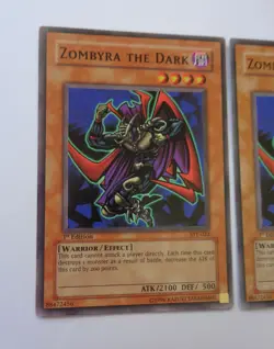 Playset: 3x Zombyra the Dark SYE-022 (Common, 1st Edition, Lightly Played / LP) - Image 2