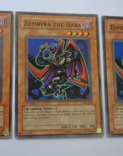 Playset: 3x Zombyra the Dark SYE-022 (Common, 1st Edition, Lightly Played / LP) - Image 3