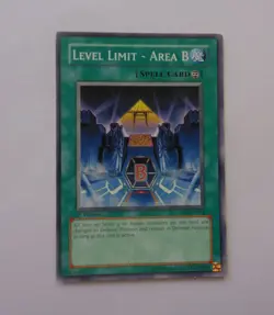 Level Limit - Area B SD3-EN024 (Common, 1st Edition, Lightly Played / LP) Yugioh - Image 1
