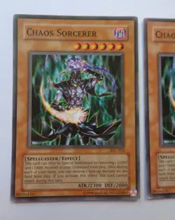Playset: 3x Chaos Sorcerer IOC-023 (Common, Unlimited, Played / MP) Yugioh - Image 3
