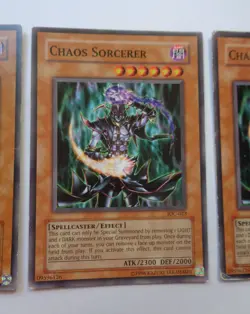 Playset: 3x Chaos Sorcerer IOC-023 (Common, Unlimited, Played / MP) Yugioh - Image 4