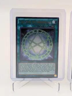 2x The Seal of Orichalcos YuGiOh Cards (LC03 & DRL3/DLCS) Ultra Rare NM+ - Image 2