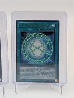 2x The Seal of Orichalcos YuGiOh Cards (LC03 & DRL3/DLCS) Ultra Rare NM+ - Image 3